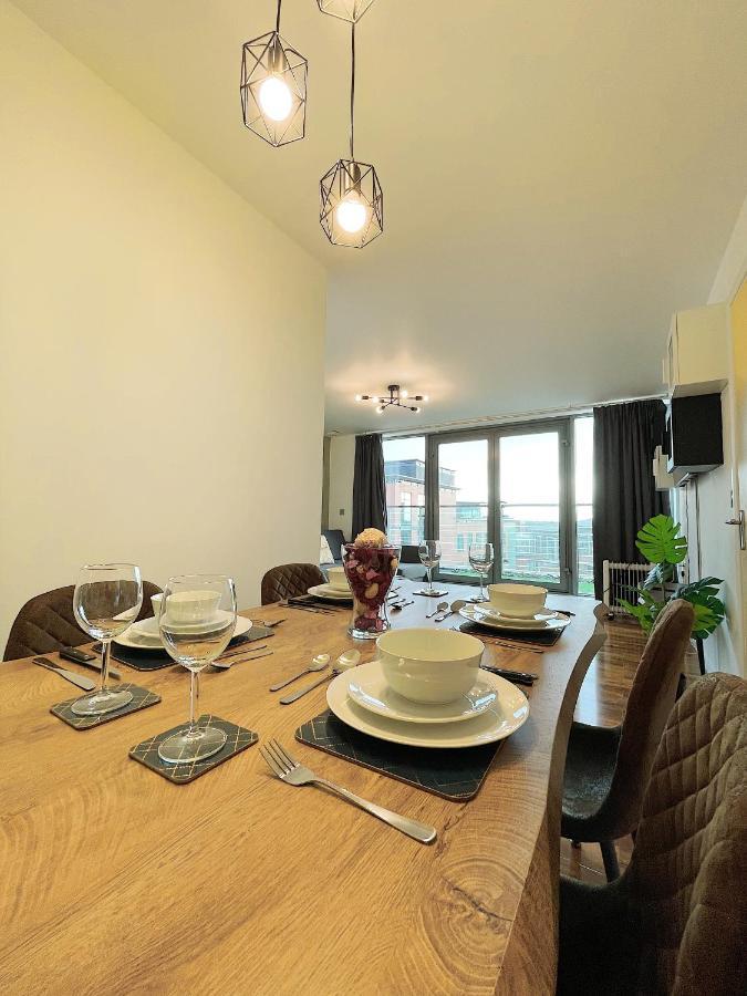 Insta-Style Penthouse With Balcony Or 2B Apartment With Balcony Birmingham City Centre Luaran gambar